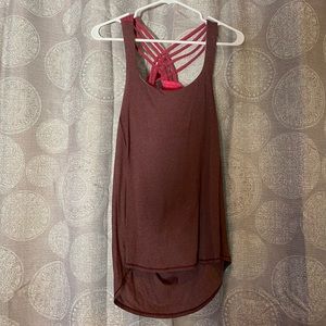 Lululemon backless tank